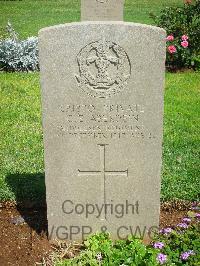 Jerusalem War Cemetery - Aberdein, Charles Edward