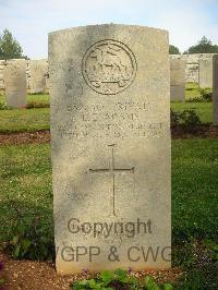 Jerusalem War Cemetery - Adams, Leonard Edward