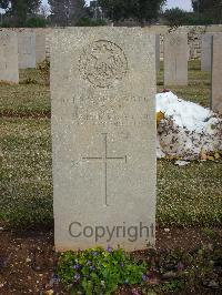 Jerusalem War Cemetery - Adams, W