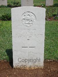 Jerusalem War Cemetery - Ainger, F
