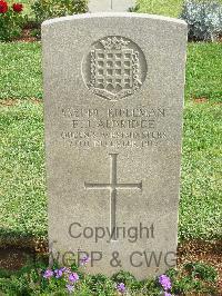 Jerusalem War Cemetery - Aldridge, E J