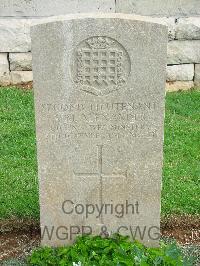 Jerusalem War Cemetery - Alexander, Alan Mansell