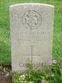 Jerusalem War Cemetery - Anderson, H C