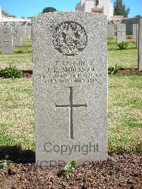 Jerusalem War Cemetery - Anderson, J K