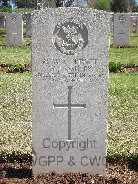 Jerusalem War Cemetery - Ashley, W J