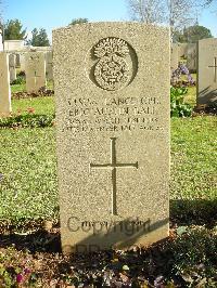 Jerusalem War Cemetery - Ball, Eric Austin