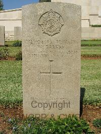 Jerusalem War Cemetery - Barker, William
