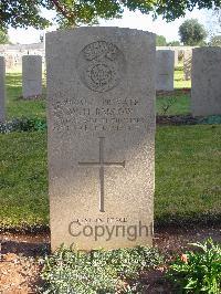Jerusalem War Cemetery - Barlow, W H