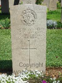 Jerusalem War Cemetery - Barnes, E H