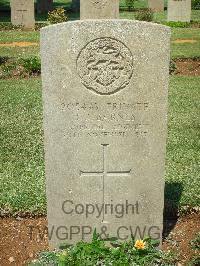 Jerusalem War Cemetery - Barnes, J J