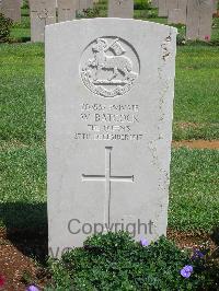 Jerusalem War Cemetery - Batcock, W