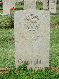 Jerusalem War Cemetery - Bayford, G W