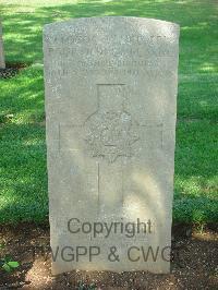 Jerusalem War Cemetery - Bearne, Paul Oldrey