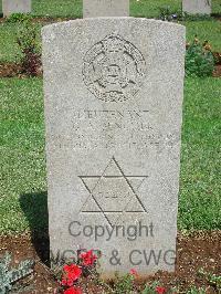 Jerusalem War Cemetery - Bencher, Gilbert Alfred