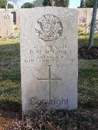 Jerusalem War Cemetery - Bennington, Denby