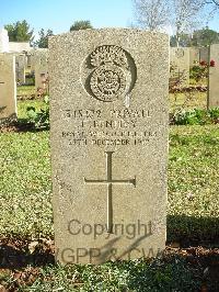 Jerusalem War Cemetery - Bentley, E