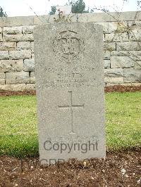 Jerusalem War Cemetery - Betts, Edward