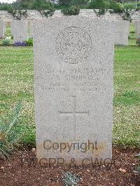 Jerusalem War Cemetery - Binning, Alan
