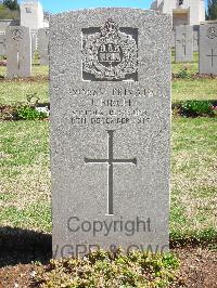 Jerusalem War Cemetery - Birch, J