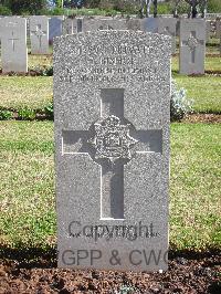 Jerusalem War Cemetery - Bishop, E