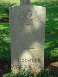 Jerusalem War Cemetery - Black, C M