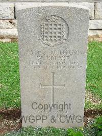 Jerusalem War Cemetery - Blake, William John