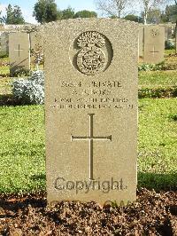 Jerusalem War Cemetery - Bore, Alfred Edward
