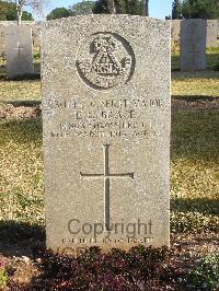 Jerusalem War Cemetery - Brace, E G