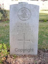 Jerusalem War Cemetery - Bradshaw, W H