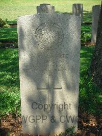 Jerusalem War Cemetery - Briggs, Vincent