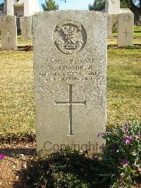 Jerusalem War Cemetery - Broadribb, W