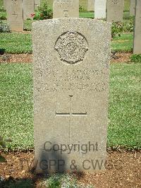 Jerusalem War Cemetery - Brown, John Alfred