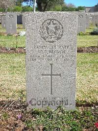 Jerusalem War Cemetery - Brown, William Robert