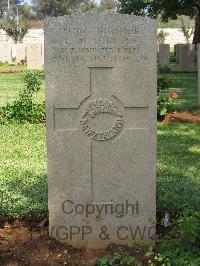 Jerusalem War Cemetery - Bruce, John McQueen