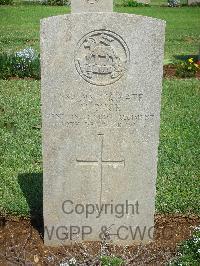 Jerusalem War Cemetery - Buck, H