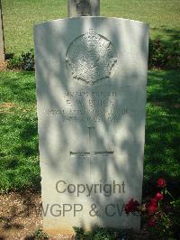 Jerusalem War Cemetery - Buick, F W