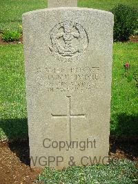 Jerusalem War Cemetery - Bullimore, A H