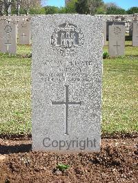 Jerusalem War Cemetery - Bungay, F