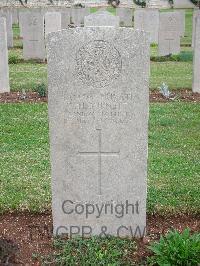 Jerusalem War Cemetery - Burnett, Robert Henry