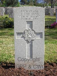 Jerusalem War Cemetery - Burrows, J T