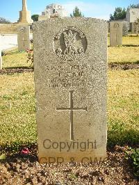 Jerusalem War Cemetery - Byrne, T