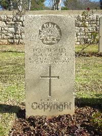 Jerusalem War Cemetery - Caldwell, William Archibald
