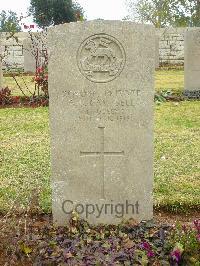 Jerusalem War Cemetery - Campbell, A S