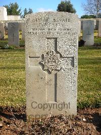 Jerusalem War Cemetery - Carey, Frederick John