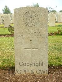 Jerusalem War Cemetery - Chan, Albert Victor Austin