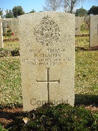 Jerusalem War Cemetery - Chaplin, F