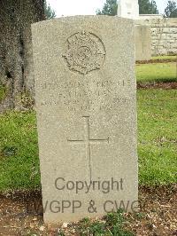 Jerusalem War Cemetery - Chapman, F