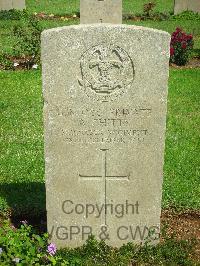 Jerusalem War Cemetery - Chitty, A