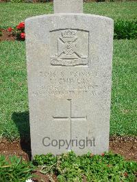Jerusalem War Cemetery - Chivers, Leonard