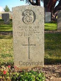 Jerusalem War Cemetery - Clark, W J